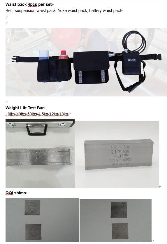 نوارهای شار مغناطیسی لمینت شده NDT نوع G برمه-کاسترول، 5 نوار برای اتصالات تشخیص عیب ذرات مغناطیسی 6