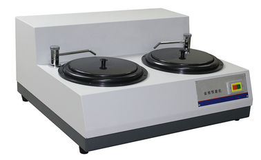 2 دیسک 500 R / Min متالوگرافی تجهیزات آماده سازی برای سنگ زنی