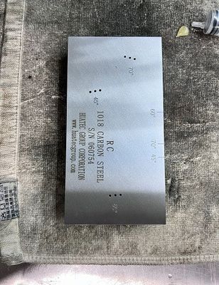 مقایسه وضوح RC فولاد کربنی بلوک کالیبراسیون اولتراسونیک استاندارد AWS D1.1/D1.1M-2015
