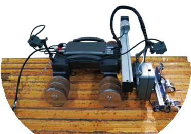 سیستم اندازه‌گیری ضخامت خزنده مغناطیسی دیواری خنک‌شونده با آب TG-M80