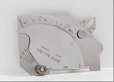 ابزار بازرسی جوشکاری دو مقیاس MG-8 Bridge Cam Welding Gauge Inch/mm