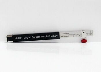 آزمون لوله های دو مقیاس واحد HI-LO Welding Gauge Metric Inch