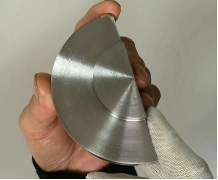 بلوک کالیبراسیون فاصله DC ASTM E164 بلوک آزمایش کالیبراسیون فاصله مبدل اولتراسونیک موج برشی استاندارد AWS