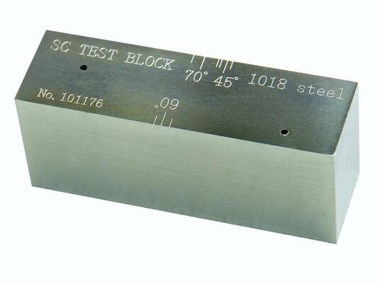 بلوک مرجع حساسیت SC UT 0.905"×1.25"×3" نمونه کالیبراسیون حساسیت امواج برش NDT