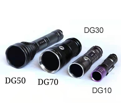 چراغ قوه فرابنفش LED DG-10 قدرتمند، زمان شارژ 5 ساعته