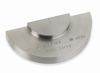 بلوک کالیبراسیون فاصله DC ASTM E164 بلوک آزمایش کالیبراسیون فاصله مبدل اولتراسونیک موج برشی استاندارد AWS
