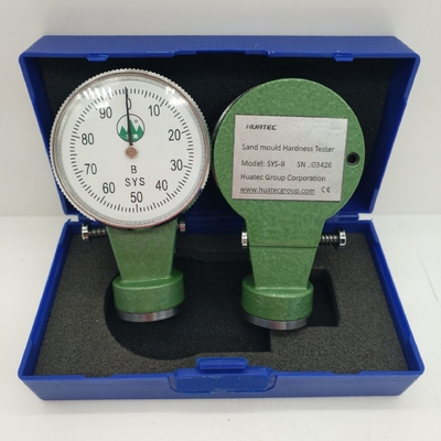 SYS-B Sand Mold سطح سختی تست کننده 980g حداکثر بار و 2.50mm فشرده سازی ضربه