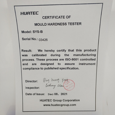 SYS-B تست کننده سختی سطح قالب شن