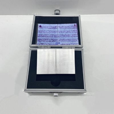 YM-A بلوک تست نفوذ آلیاژ آلومینیوم برای تست نفوذ فلورسنت و رنگی