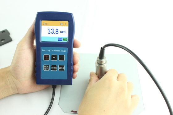 TG-6007 گیج ضخامت سنج پوشش سطح مواد فلزی مغناطیسی ضد حریق 10 میلی متری با محدوده بزرگ