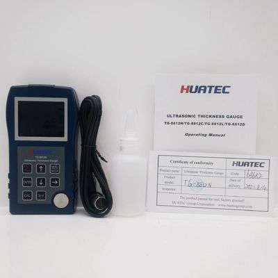 HUATEC TG-8812 ضخیم‌سنج اولتراسونیک پیشرفته با دامنه 0.55-500 میلی‌متر، دقت بالا و بلوتوث