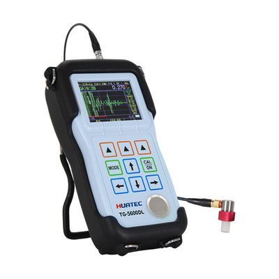 TG-5600DL واحد و دو عنصر رنگ صفحه نمایش سنج ضخامت فوق صوتی