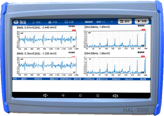 HAL-3000 دستگاه تشخیص نشت دریچه ی انتشار صوتی