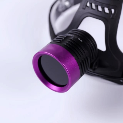 DG-3101S اندازه دهانه 90 درجه بالا و پایین تنظیم پذیر UV 365nm چراغ جلو LED سیاه