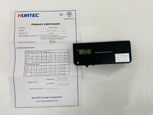 HUA-100 Digital Portable X-Ray Film Transmission Density Densitometer Densitometer HUA-100 دیجیتال قابل حمل دنسیتومتر فشرده سازی فیلم اشعه ایکس