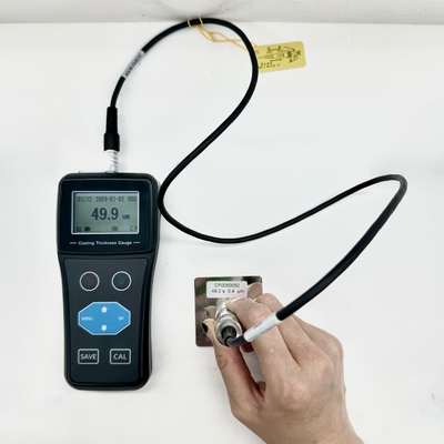 TG-6105 FM Basic Probe Zinc Coating In Galvanized Iron Strips اندازه گیری ضخامت پوشش آهن گالوانیزه