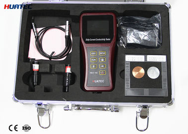 HEC-102 فلزات غیر فلزی قابل حمل Eddy Current Electrical Conductivity Purity Meter