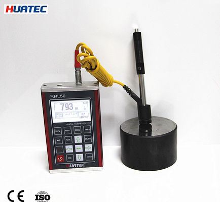 RHL50 LCD Leeb Hardness Tester قابل شارژ مجدد سخت گیری دیجیتال برای قطعات فلزی
