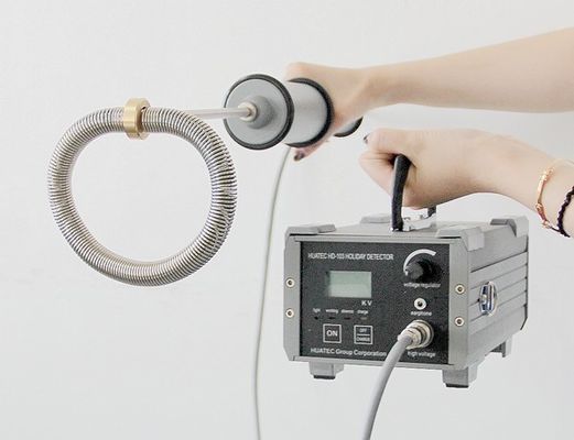 HD-103 آشکارساز تعطیلات ولتاژ بالا 0.2-30KV صفحه نمایش LCD 0.5-10mm پوشش آشکارساز نشت سوراخ پین برای بررسی ضد خوردگی مخزن لوله کشی