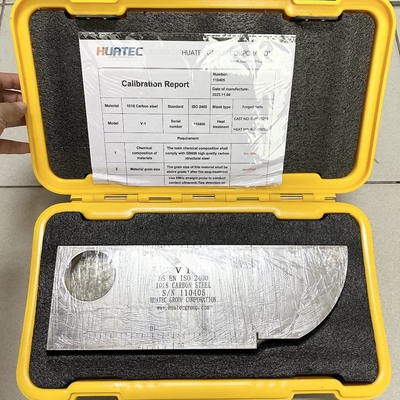 IIW V-1 CS SS AL مواد UT بلوک های کالیبری NDT ابزار