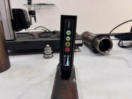 TG-14D 1.47 اینچ صفحه نمایش LCD I-E E-E الکترومغناطیسی EMAT سنج ضخامت فوق صوتی