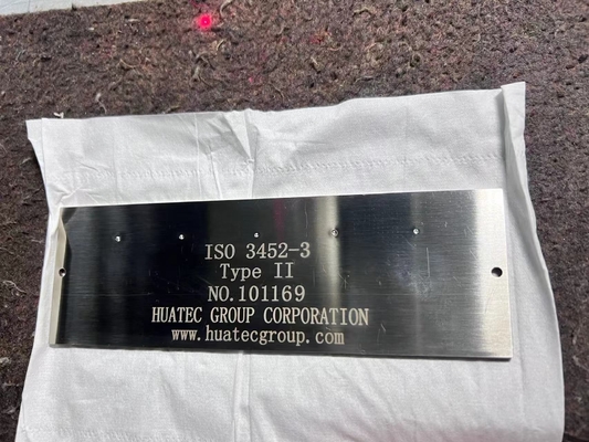 PT صفحه آزمایش برای فولاد استاندارد بین المللی ISO9934-2 EN ISO 3452-3 بلوک آزمون مرجع نفوذ نوع II
