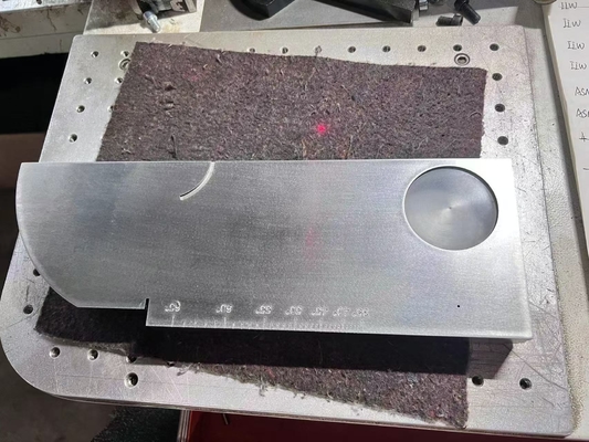 IIW TYPE 1 UT بلوک کالیبراسیون فولاد کربن