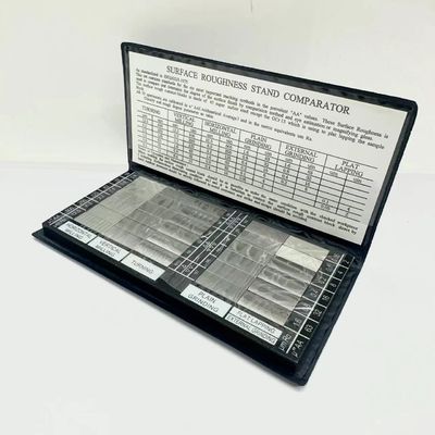 بلوک نمونه مقایسه زبری فولاد تراشکاری فرزکاری سنگ زنی استاندارد