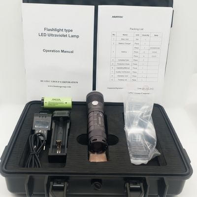 چراغ قوه فرابنفش LED DG-10 قدرتمند، زمان شارژ 5 ساعته
