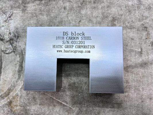 AWS D1.1/D1.1M-2015 بلوک کالیبراسیون DS برای فاصله طولی و حساسیت