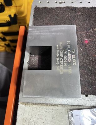 AWS D1.1/D1.1M-2015 بلوک کالیبراسیون DS برای فاصله طولی و حساسیت