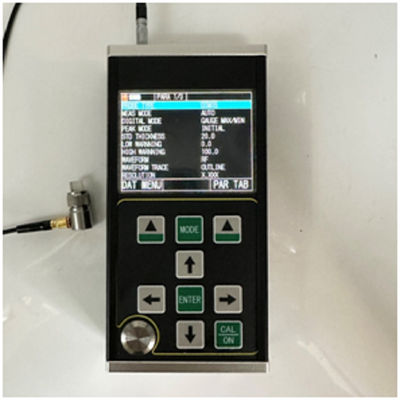 TG-5710 A/B اسکن فولاد دیجیتال ضخامت سنج اولتراسونیک 0.100-1800 میلی متر محدوده بزرگ