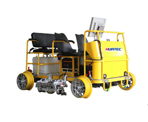 FD-GT60 دو ردیف ریل دستگاه تشخیص خطای فوق صوتی 18 کانال ماشین بازرسی ریل های راه آهن IP55 برای 43-75kg/m ریل