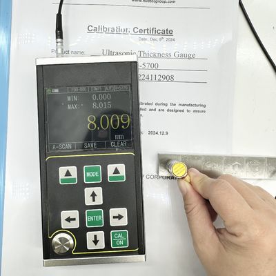 ضخامت سنج اولتراسونیک دیجیتال با دقت بالا و دستی با اسکن A/B