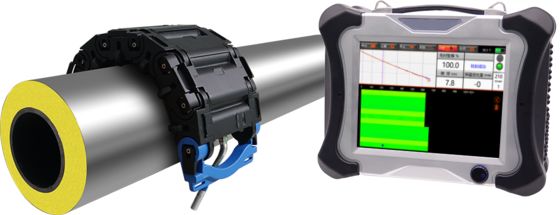 HEF-17 Pulse Eddy Current Metal Pipe Wall Thickness Tester با صفحه نمایش ال سی دی