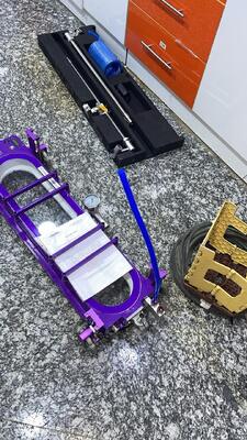 سیستم تشخیص نشتی جوش جعبه خلاء HV1800F-LED برای کف مخزن و مخزن تحت فشار