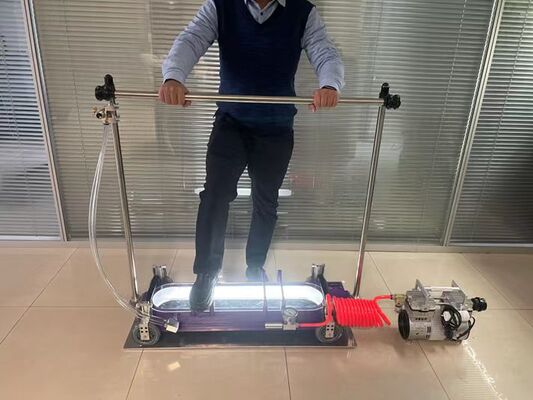 دستگاه تست نشت جعبه خلاء HV1800F-LED با نور LED با درجه خلاء 60 کیلو پاسکال تشخیص 800 میلی متر طول مخزن پایین لبه جوش نشت یاب
