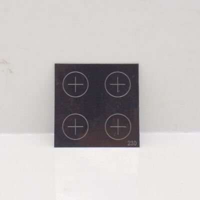 نمونه آزمون حساسیت استاندارد Qqi آزمایش بازرسی ذرات مغناطیسی Shim