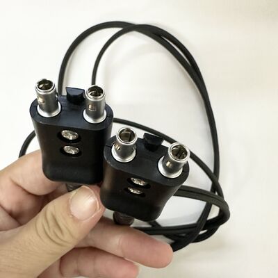 کابل DA231 HUATEC ساخت کابل اولتراسونیک سازگار با پلاگین Lemo-00 به پلاگین Lemo-00