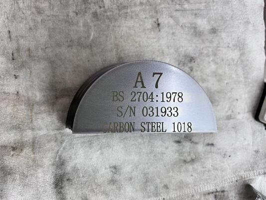 بلوک کالیبراسیون آلتراسونیک A7 – بلوک کالیبراسیون فولاد کربنی RTB