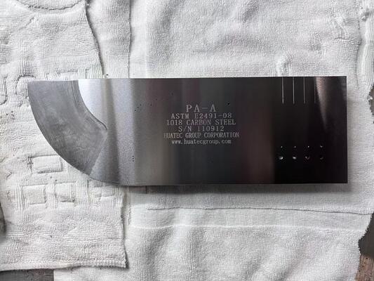 بلوک کالیبراسیون آرایه فازی نوع A - خدمات آزمایش غیرمخرب