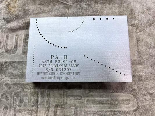 ASTM E2491 طبقه بندی مرحله ای نوع B بلوک کالیبراسیون بلوک - سرویس NDT