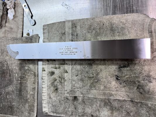 بلوک کالیبراسیون شعاع PAUT IIW ISO 19675 متریک