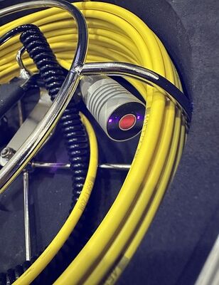 دوربین آندوسکوپ UVLED با وضوح بالا DG-800 برای بازرسی خطوط لوله آب، نفت و گاز