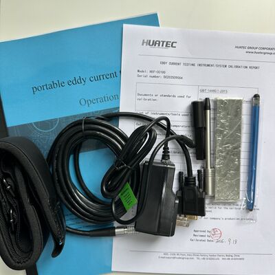 چند کانال دیجیتال هوشمند صفحه لمسی قابل حمل چند عملکردی Eddy Current Tester