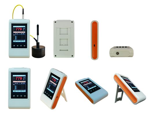 تستر سختی قابل حمل چند مقیاسی RHL-141 HRB HRC HV HB HS HL با بلوتوث و نمایشگر TFT