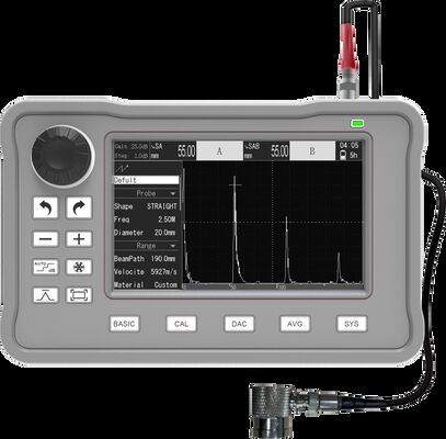 دستگاه تشخیص نقص فلزی قابل حمل FD-500mini با عملکرد DAC/AVG برای NDT صنعتی