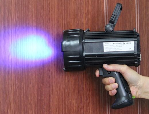 چراغ قوه شارژی LED-UV با عملکرد دوگانه UV و نور سفید