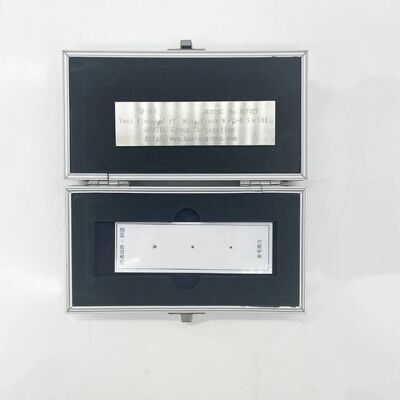 بلوک مرجع تست نفوذ YM-B3 عمق ترک 100 میکرومتر نمونه NDT