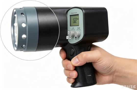 HDTS-3350PC استروبوسکوپ متر با دقت بالا تاکومتر فلاش ماشه داخلی و خارجی